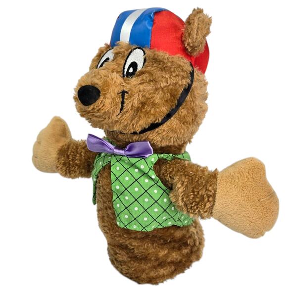 Bikewell Bear‎ Bicycle Safety Hand Puppet Bike St Jude Stuffed Animal Plush Toy - Picture 3 of 7